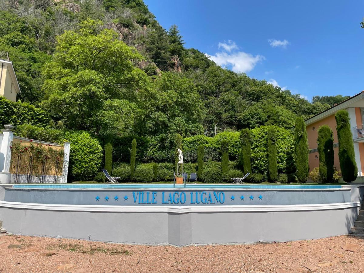 Ville Lago Lugano Porto Ceresio Zewnętrze zdjęcie